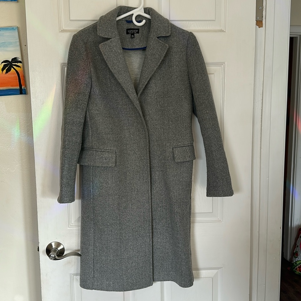 TopShop Grey Coat